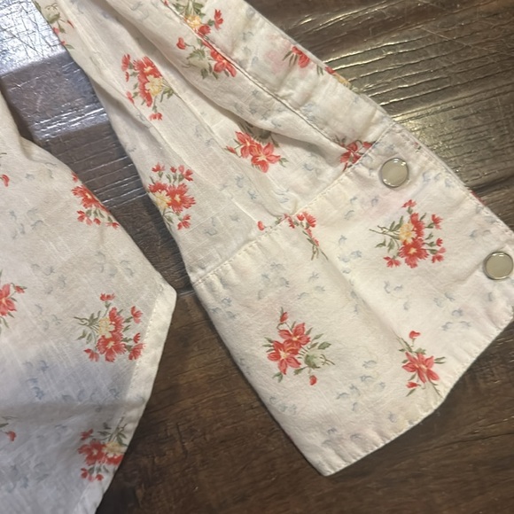 Country Vibes Button Down Floral By Gap Size S - Picture 5 of 5